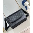 LV Pulse Messenger Borse Replica tela monogram Eclipse M12681