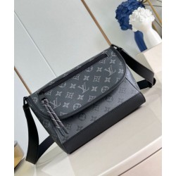 LV Pulse Messenger Borse Replica tela monogram Eclipse M12681