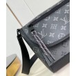 LV Pulse Messenger Borse Replica tela monogram Eclipse M12681