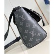 LV Pulse Messenger Borse Replica tela monogram Eclipse M12681