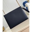 LV Takeoff Pouch LV Aerogram blu navy M11486