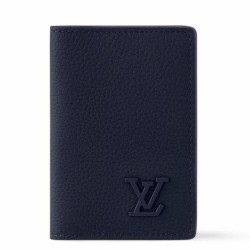 Riproduzione Fedele imitazione Louis Vuitton Pocket Organizer Louis Vuitton Aerogram blu navy M11489 imitazioni