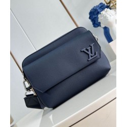 Borsa a tracolla LV Fastline LV Aerogram blu navy M11600