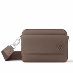 LV Fastline Messenger Borsa Louis Vuitton Aerogram color moka M11626