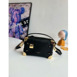Louis Vuitton Side Trunk PM Borse Replica nera M23817 Louis Vuitton Side Trunk PM Borse Replica nera M23817