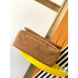 Saint Laurent Jamie 4.3 Piccolo Replica Perfetta Brown Suede Calfskin