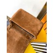Saint Laurent Jamie 4.3 Piccolo Replica Perfetta Brown Suede Calfskin