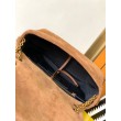 Saint Laurent Jamie 4.3 Piccolo Replica Perfetta Brown Suede Calfskin
