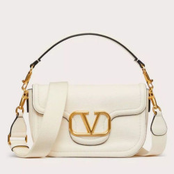 Valentino Alltime Borse a tracolla Bianco Granulate