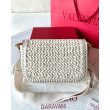 Valentino Alltime Borse a tracolla Bianco Raffia Valentino Alltime Borse a tracolla Bianco Raffia