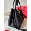 Valentino Alltime Medium Borsa Nero vitello granata Valentino Alltime Medium Borsa Nero vitello granata