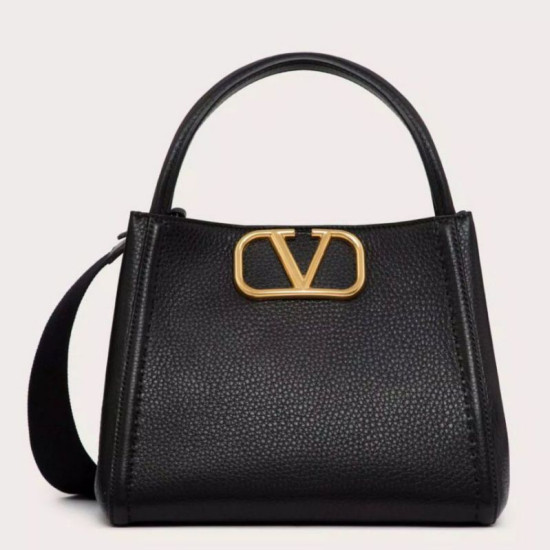 Valentino Alltime Medium Borsa Nero vitello granata Valentino Alltime Medium Borsa Nero vitello granata