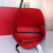 Valentino Garavani Nero Grande Vring Shopping Tote