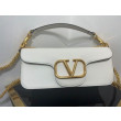 Valentino Loco Grande Borsa A Tracolla Bianco Vitello Valentino Loco Grande Borsa A Tracolla Bianco Vitello
