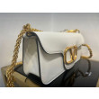 Valentino Loco Grande Borsa A Tracolla Bianco Vitello Valentino Loco Grande Borsa A Tracolla Bianco Vitello