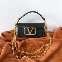 Valentino Loco Piccolo Borse a tracolla Nero Vitello
