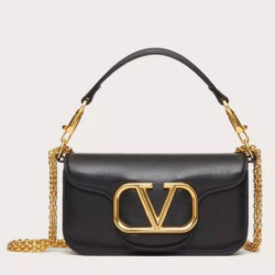 Valentino Loco Piccolo Borse a tracolla Nero Vitello