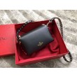Valentino Mini Rockstud Crossbody Borse Replica Nero Vitello