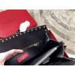 Valentino Nero Medium Rockstud Top Handle Borsa