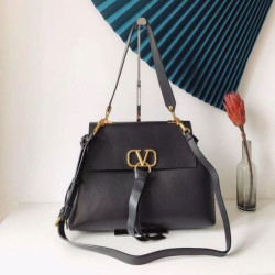 Valentino Piccolo Vring HandBorsa Nero Buffalo