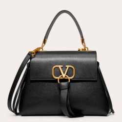 Valentino Piccolo Vring HandBorsa Nero Buffalo