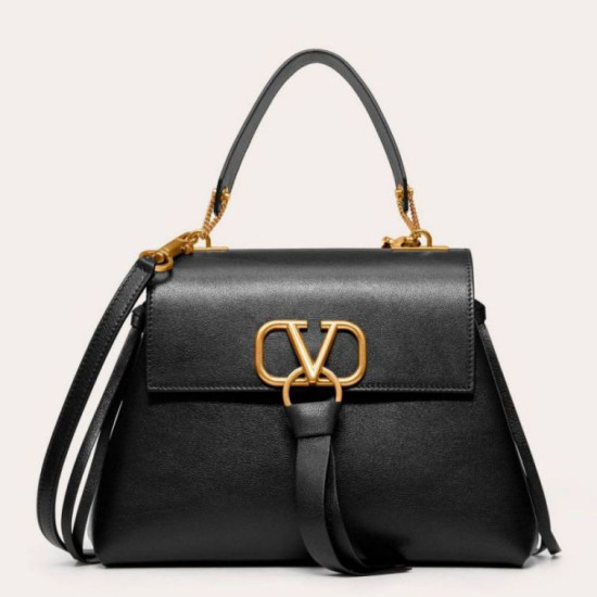 Valentino Piccolo Vring HandBorsa Nero Buffalo Valentino Piccolo Vring HandBorsa Nero Buffalo