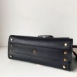 Valentino Piccolo Vsling HandBorse Firmate Replica Nero Vitello Granato