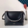 Valentino Rockstud Crossbody Borsa Nero Vitello