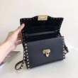 Valentino Rockstud Piccolo Crossbody Borsa Nero Granulato