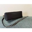 Valentino Rockstud Piccolo Crossbody Borsa Nero Vitello Granulato