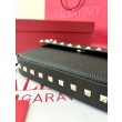 Valentino Rockstud Pouch Borsa Nero Granulato