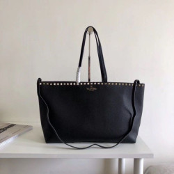 Valentino Rockstud Shopping Borsa Grande Nero