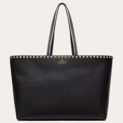 Valentino Rockstud Shopping Borsa Grande Nero