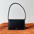 Valentino Rockstud23 Imitazioni borse griffate a tracolla vitello nera Valentino Rockstud23 Imitazioni borse griffate a tracolla vitello nera