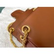 Valentino Stud Sign Borse a tracolla Marrone Nappa