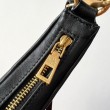 Valentino Stud Sign Hobo Borsa Nero Vitello