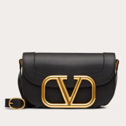 Valentino Supervee Crossbody Borsa Nero