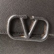 Valentino Vsling Grande Borse a tracolla Nero Vitello Granulato