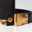 Valentino Vsling Grande Borse a tracolla Nero Vitello Granulato