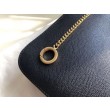 Valentino Vsling Hobo Borsa Nero Vitello Granato
