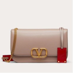 Riproduzione Fedele Valentino Medium Vlock Borse a tracolla Poudre Calfskin imitazioni