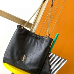 Qualità Specchio Replica Borsa Pochon Saint Laurent Jamie 4.3 agnello nera Riproduzione Fedele Borsa Pochon Saint Laurent Jamie 4.3 agnello nera imitazioni