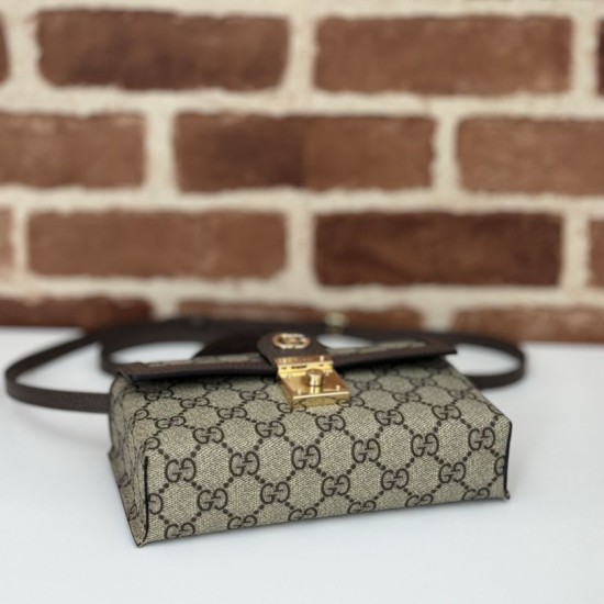 Replica Gucci 837466 Perfetta a tracolla maxi Softbit oversize in suede Marrone Imitazioni Replica qualità specchio Gucci 837466 Perfetta a tracolla maxi Softbit oversize in suede Marrone