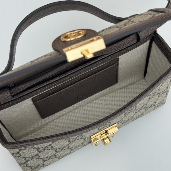 Replica Gucci 837466 Perfetta a tracolla maxi Softbit oversize in suede Marrone Imitazioni Replica qualità specchio Gucci 837466 Perfetta a tracolla maxi Softbit oversize in suede Marrone