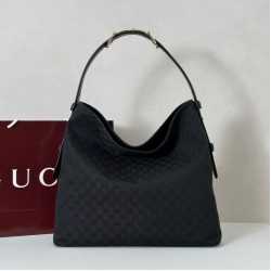Replica qualità specchio Gucci 850546 850926 borsa tote grande Beatrix in tela GG Caffè