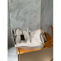 Borse Firmate Replica a tracolla Louis Vuitton CarryAll Cargo Vibe PM M12919 Beige