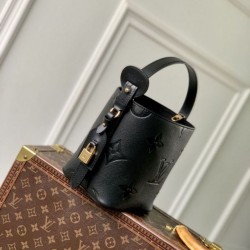 Replica qualità specchio Borsa a secchiello Louis Vuitton All In BB M13480 Nera