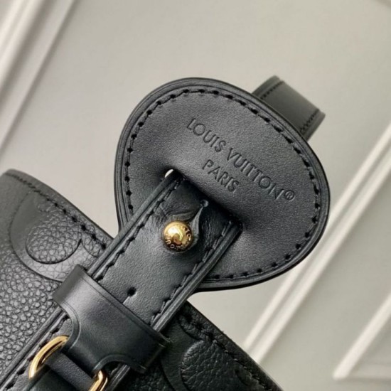 Replica qualità specchio Borsa a secchiello Louis Vuitton All In BB M13480 Nera