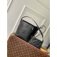 Replica qualità specchio Borsa a secchiello Louis Vuitton All In BB M13480 Nera
