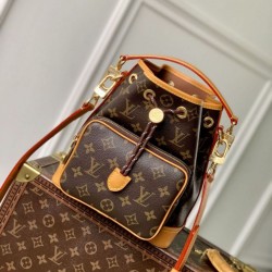 Replica qualità specchio Louis Imitazioni borse griffate a secchiello Vuitton Noé Cargo G69 da uomo M14017